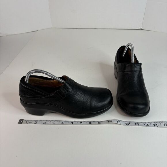 Ariat Women's Size 9.5 B Hera Expert Work Professional Black Leather Clogs - Picture 9 of 12
